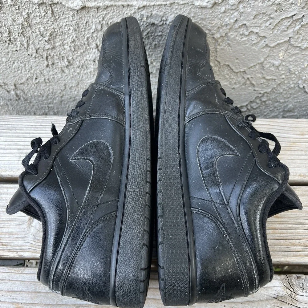 Air Jordan 1 Shoes Men Size 12 Low Triple Black 2022 553558-093